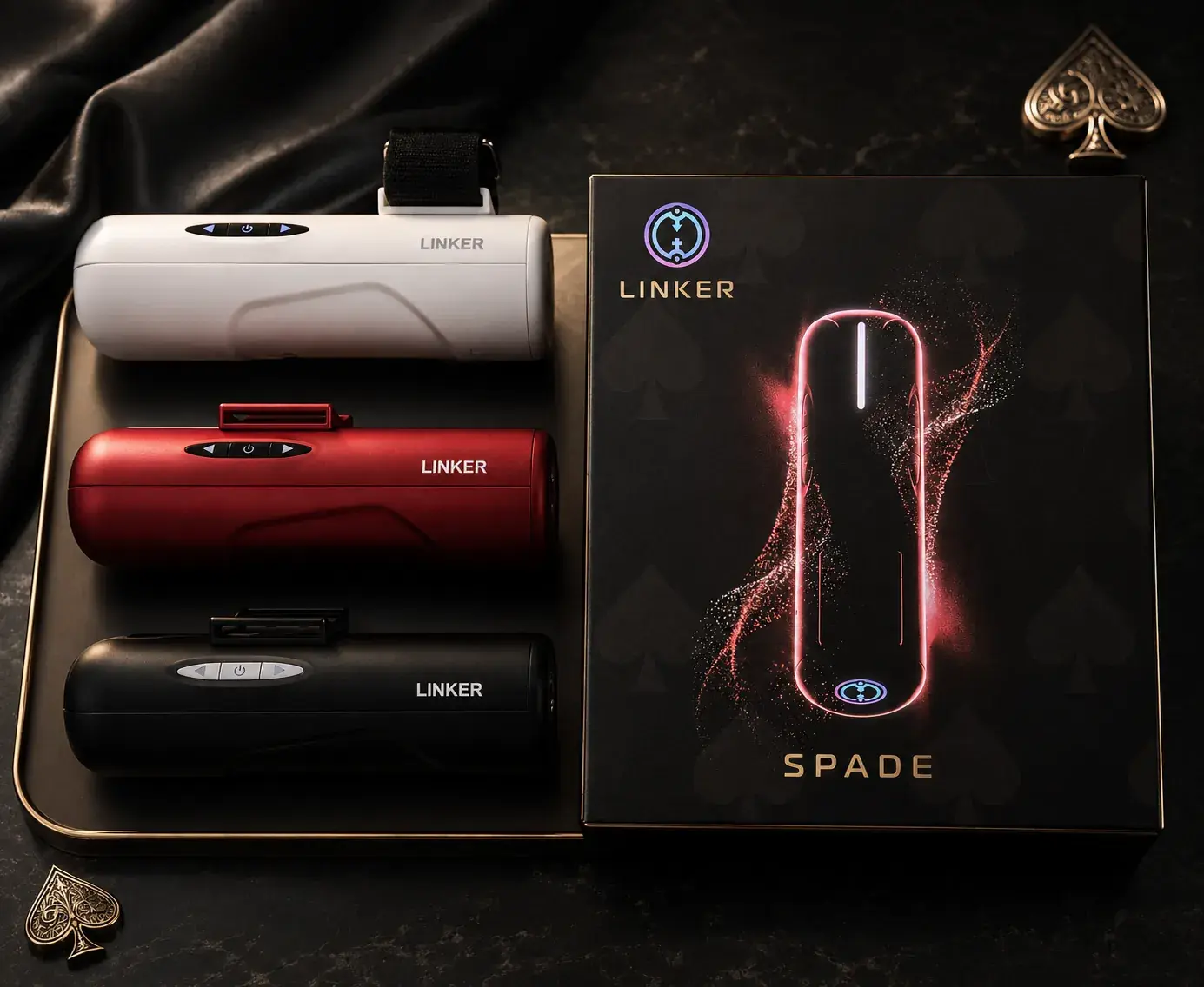 Alice Linker SPADE device — white, red and black